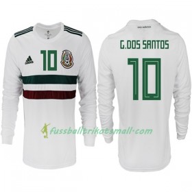 Fußballtrikots Mexiko G. DOS SANTOS 10 WM 2018 Langarm Auswärts-trikot kaufen